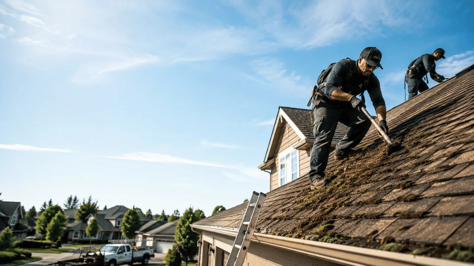 Roof Moss Removal in Denmark, IA near me
